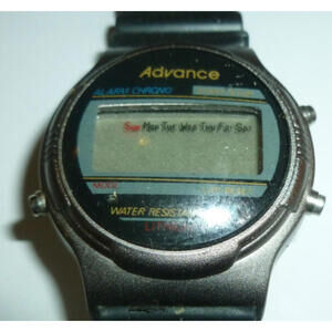 Advance Digital Wrist watch‎ Water Resistant